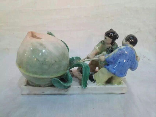 童子献寿