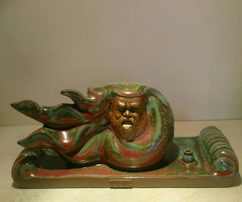 达摩渡江（香插）