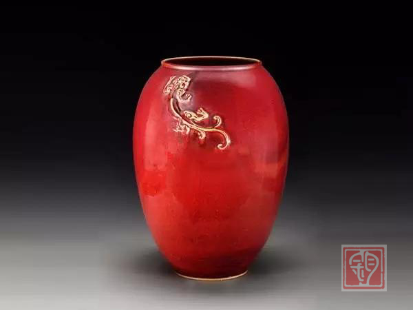 螭龙画缸